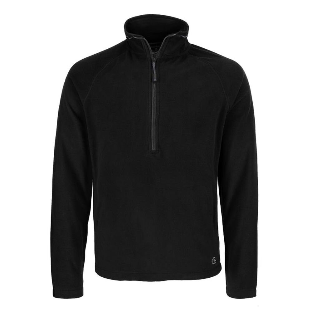 Craghoppers Mens Expert Corey 200 Half Zip Fleece Top / Black
